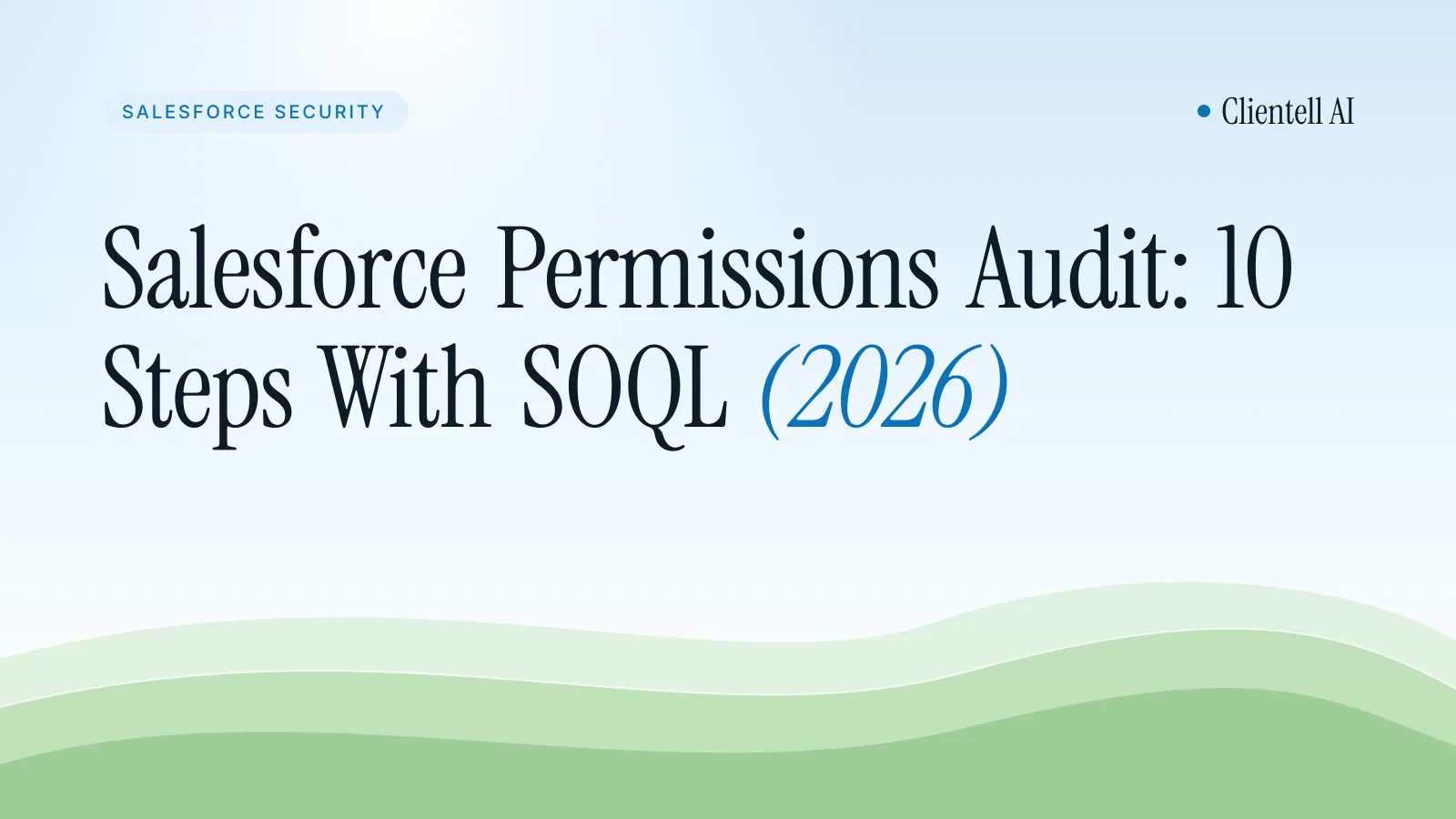 Salesforce Permissions Audit: The Complete Guide (2026)