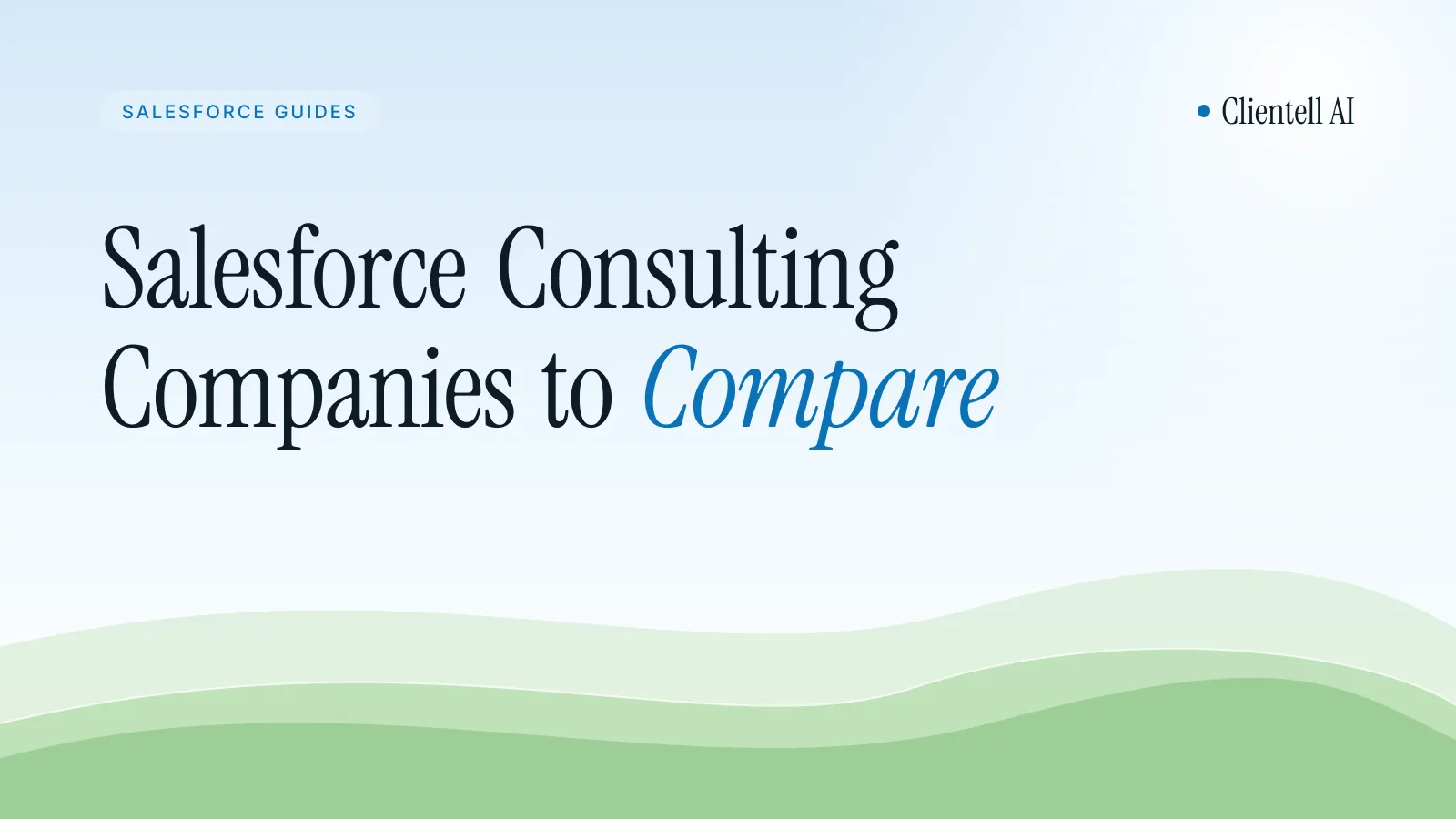 Salesforce Consulting Companies: 8 to Compare in 2026